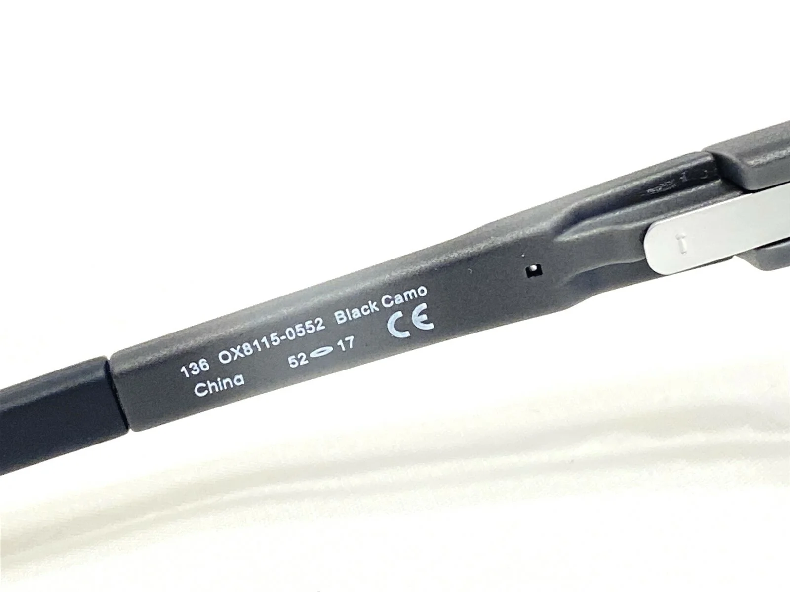 NEW Oakley Latch EX OX8115-0552 Mens Black Camo Eyeglasses Frames 52/17~136 4