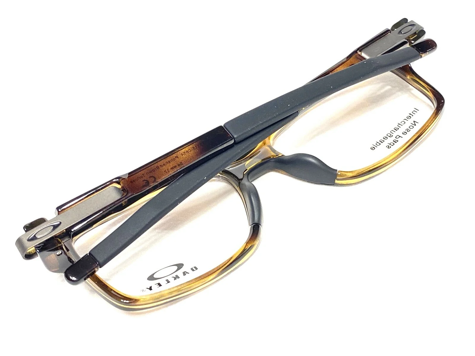 NEW Oakley Latch EX OX8115-0654 Polished Brown Tortoise Eyeglasses Frames 54/17 2