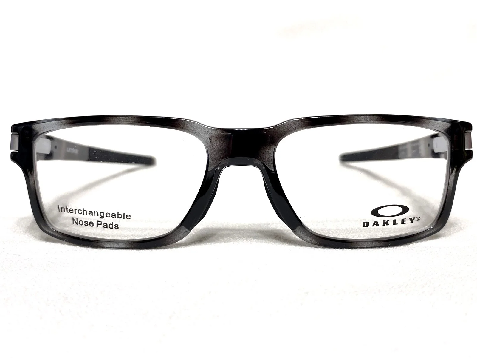 NEW Oakley Latch EX OX8115-0752 Mens Grey Tortoise Eyeglasses Frames 52/17~136