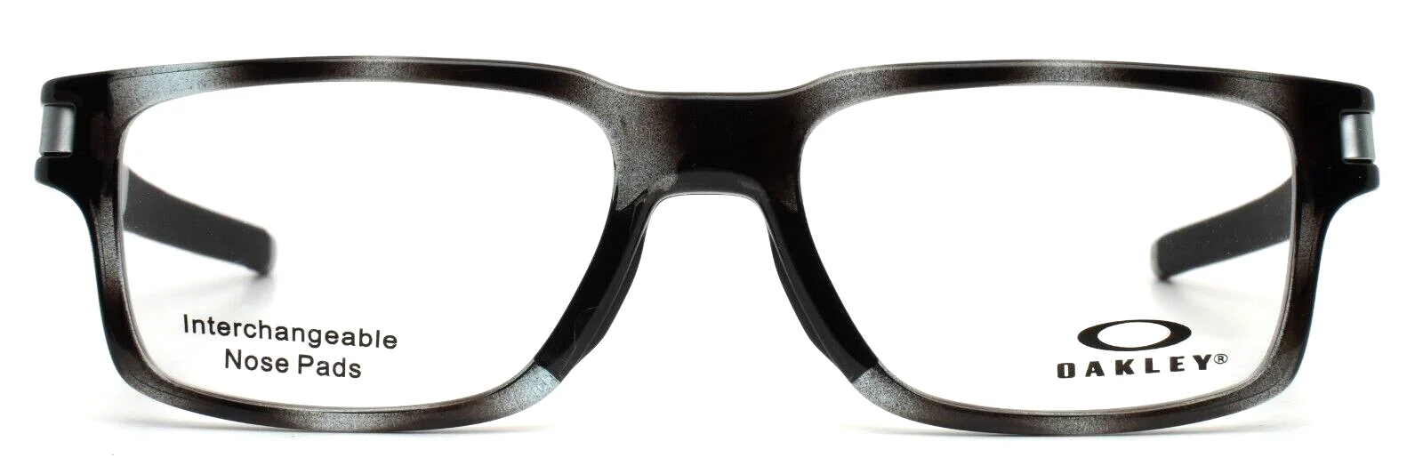 OAKLEY Latch Ex OX8115-0752 Polished Grey Tortoise Mens Eyeglasses 52-17-136 2