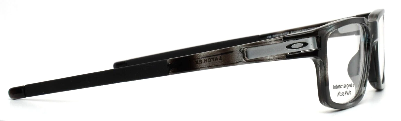 OAKLEY Latch Ex OX8115-0752 Polished Grey Tortoise Mens Eyeglasses 52-17-136 4
